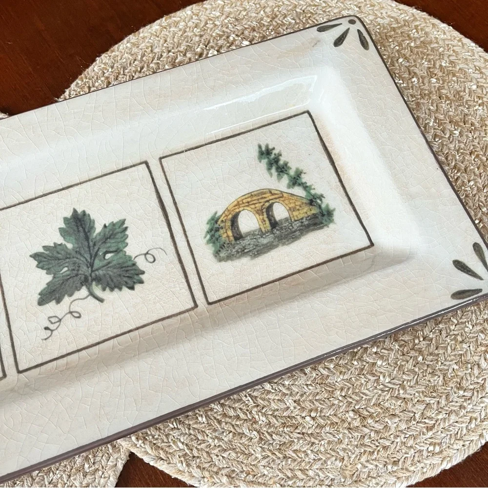 WILLIAMS SONOMA Ceramic Italian Pottery Dish